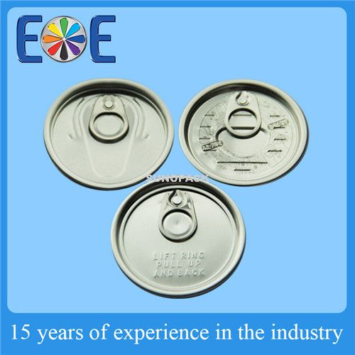 211#65mm铝易开盖：适用于各种干货（如奶粉，咖啡粉，调味品，茶叶等）,润滑油，农产品等包装领域。