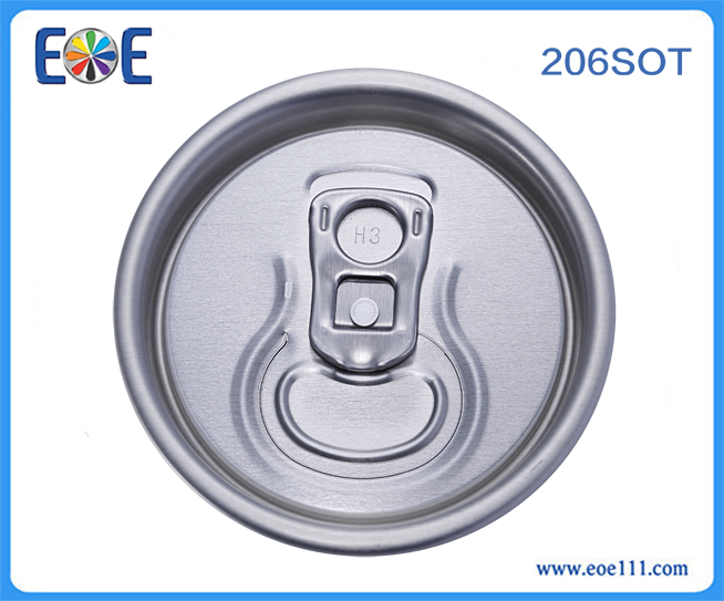 206SOT饮料盖：适用于各种饮料，如: 果汁，碳酸饮料，功能饮料，啤酒等。