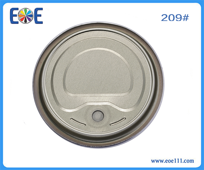 209#鲫鱼罐头盖：适用于各种罐装食品（如金枪鱼，番茄酱，肉，水果，蔬菜等），干货，工业润滑油，农产品等。